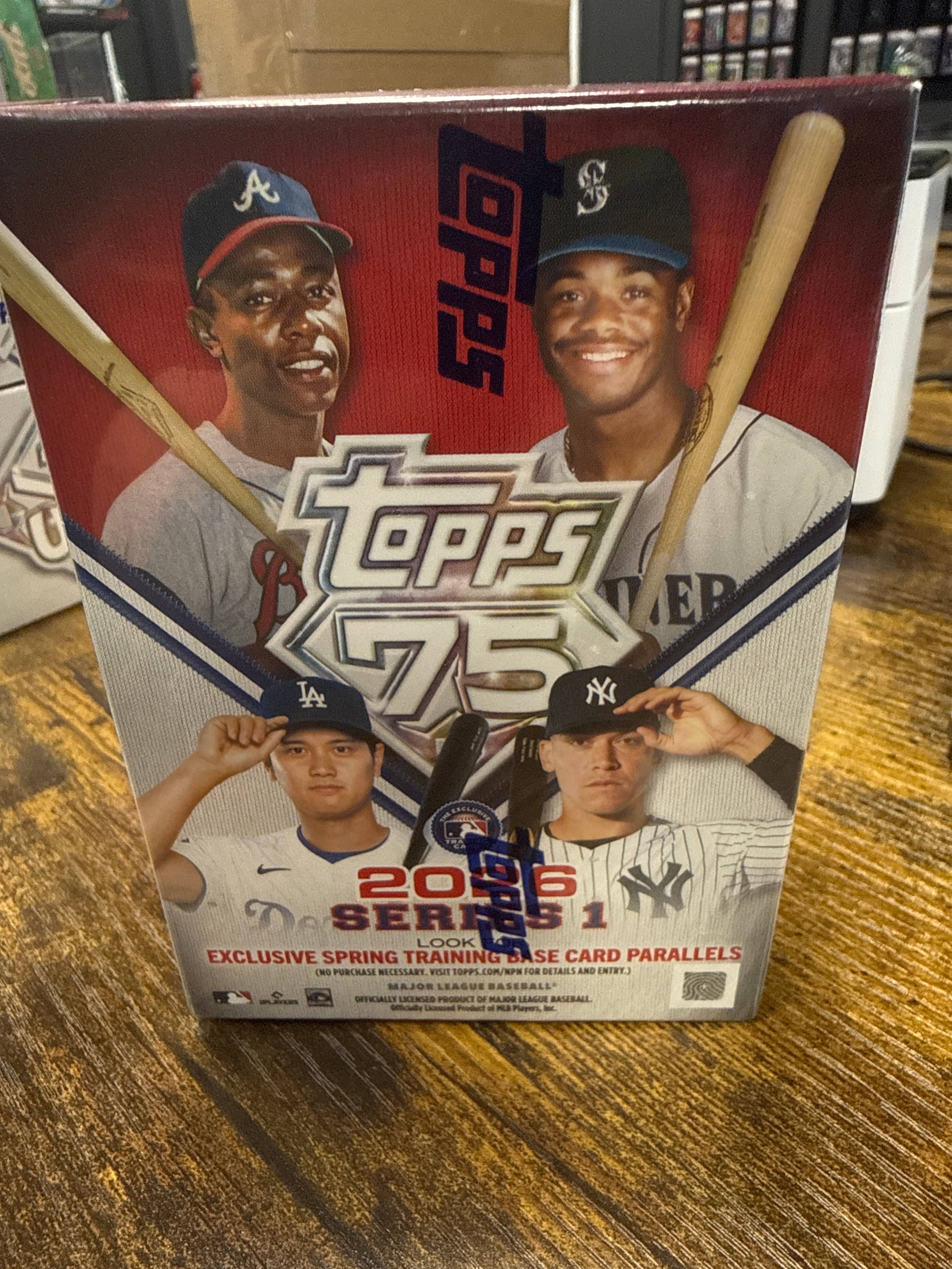 Topps Series 1 Blaster MLB (75th)